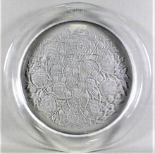 Load image into Gallery viewer, Antique 15 1/4" 39cm Large Lalique Floral Motif Crystal Charger