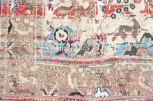 Load image into Gallery viewer, 96.5" L X 56.5" W Circa 1880 Tabriz Antique Handmade Knotted Area Rug Carpet excellent condition %100 Lamb's Wool