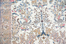 Load image into Gallery viewer, 96.5" L X 56.5" W Circa 1880 Tabriz Antique Handmade Knotted Area Rug Carpet excellent condition %100 Lamb's Wool