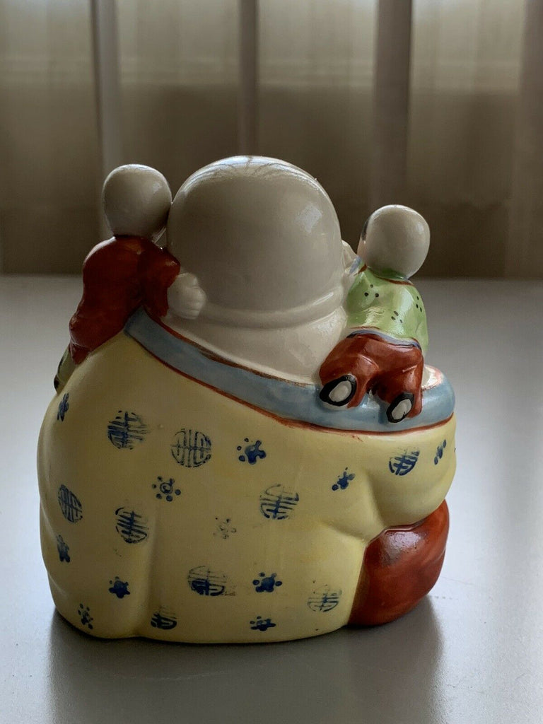 Vintage Buddha Statue Decoration With Children Lucky Fertility