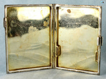 Load image into Gallery viewer, Antique British Erotic 1920s Nude Lady Boudoir Sterling Silver Pictorial Enamel Cigarette Case