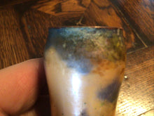Load image into Gallery viewer, Antique 1800’s French Enamel on Copper “Male Portrait” VASE signed Vale