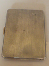 Load image into Gallery viewer, Antique British Erotic 1950s Nude Lady Sterling Silver Pictorial Enamel Cigarette Case