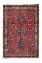 Load image into Gallery viewer, Large Antique Hand-Knotted Persian Shiraz Qashqai Tribal Rugs 318 X 220 Cm