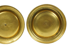 Load image into Gallery viewer, Antique Pair Of Brass Candlesticks Candle Holders