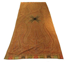 Load image into Gallery viewer, Antique Victorian Paisley Women&#39;s Jacquard Shawl Wrap - Fine Weave - 57&quot; x 130&quot; - Circa 1850&#39;s